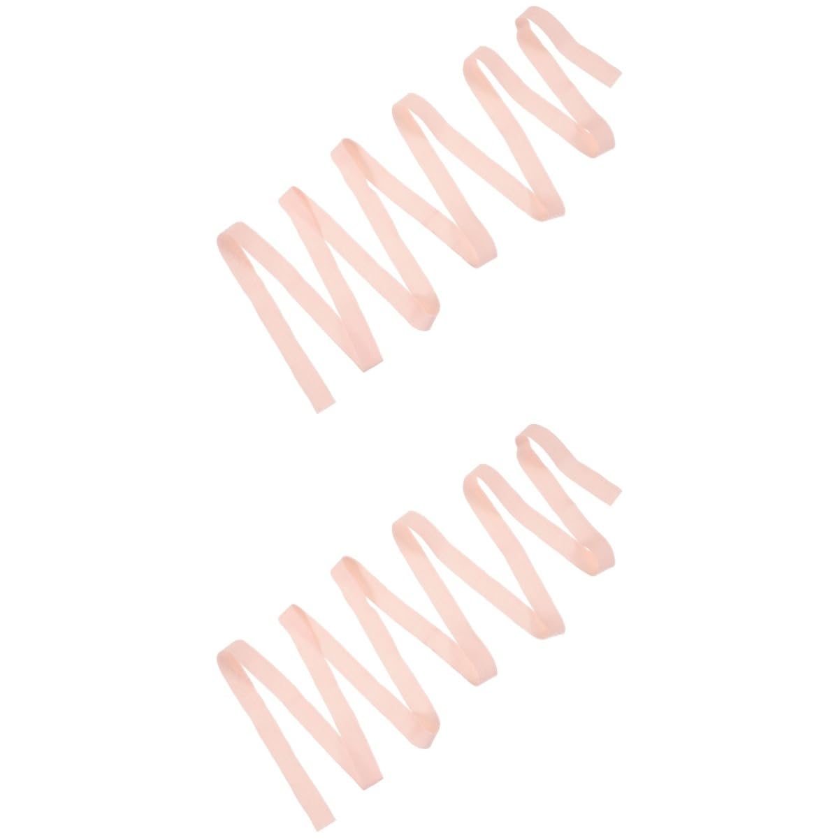INOOMP Ballet Shoe Ribbon for Dance Elegant Canvas Ribbons Reusable and Stylish Accessories for Women for Performances and Dance Shows