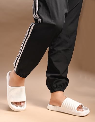 Image of ATHREE Slippers for Man Soft Slides for men | Waterproof Flip Flops with Anti-Skid Sole | Indoor Outdoor Bathroom mens Chappal | Slip-On|Sleepers for men Casual Daily USe | Sliders Pack of 1