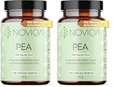 NOVIQA®, PEA Integratore 600 mg, Palmitoiletanolamide Naturale, 120 Capsule Vegane, Supporto per Benessere Articolare e Nervoso, Equilibrio e Concentrazione (Confezione da 2)
