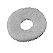 BQLZR Beige 12mm Dia Piano Felt Front Rail Regulating Punchings Keyboard Balance Washers Repair Parts Pack of 90