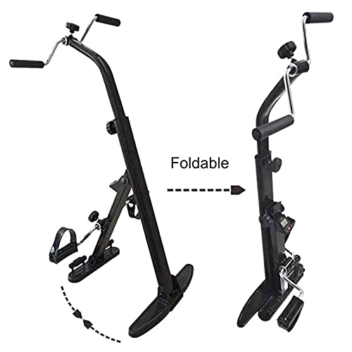 Mini bicicleta estática con monitor LCD para rehabilitación miniatura 3