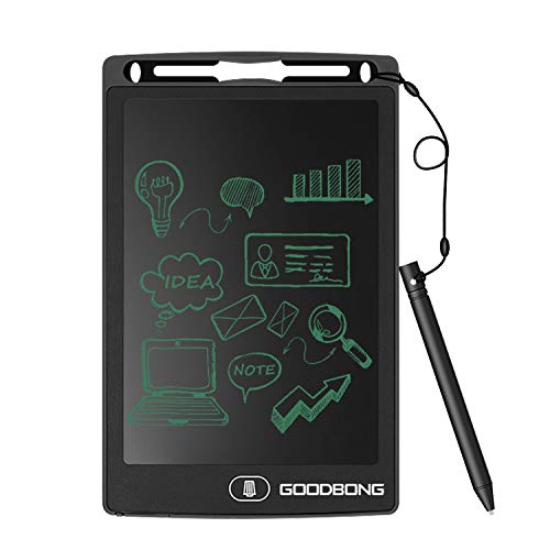 LCD Writing Tablet,Electronic Writing &Drawing Board Doodle Board,GOODBONG 8.5" Handwriting Paper Drawing Tablet