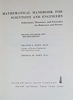 Mathematical Handbook for Scientists & Engineers, Second, Revised Enlarged Edition, B001K69PP4 Book Cover