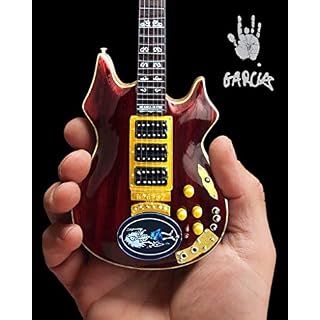 AXE HEAVEN JG-149 Jerry Garcia Miniature Guitar - Les Beatles, Paul McCartney, John Lennon, RIngo Starr, George Harrison