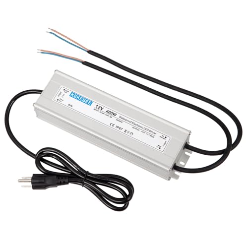 LED Driver 12V 400W Waterproof Power Supply IP67 LED Transformer