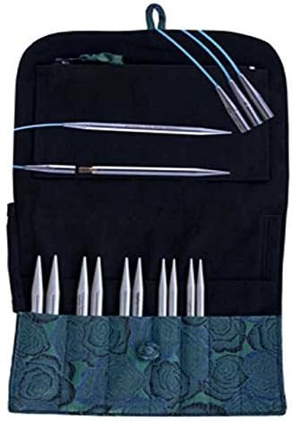 HiyaHiya Interchangeable Needles Set Sharp, 4", Large Sizes 9-15 US / 5.5-10 mm