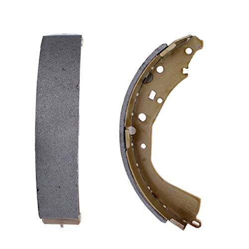 Image of Detroit Axle - Pair Rear Brake Shoes for Toyota 2003-2006 Tundra, 2003-2004 Tacoma, 2001-2002 4Runner, Brake Shoes Set Replacement Brakes