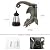 REYISO Solar Dragon Tree Hugger Statue Wall Decor - Whimsical Garden Statue with Solar Lantern, Outdoor&Yard Decor, Fantasy Dragon Figurine for Trees, Walls, or Fences - Unique Gifts for Women & Men