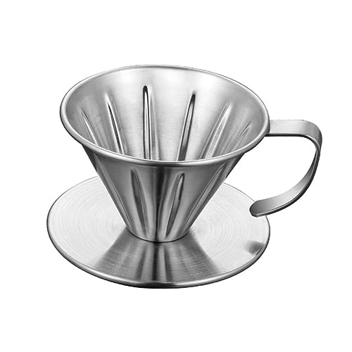 Ustensile de filtration réutilisable en acier inoxydable durable pour café