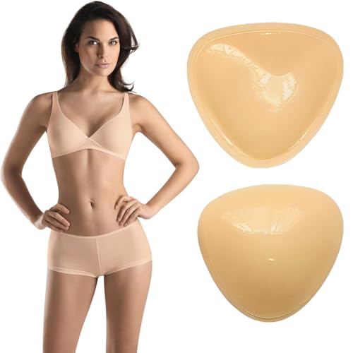 WUSJCOF 1 par Sticky Bra, Autoadhesivo Doble Cara, Push-up instantáneo Ultra, Pegatinas Pecho, Bikini, Bañador Mujer, Copas, Insertos Respirables, Relleno Sujetador (A-D Cup)