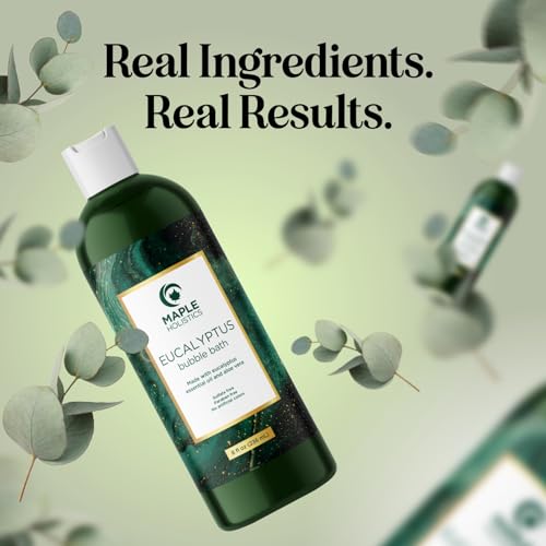 Maple Holistics MAPLE-EU20 Premium Eucalyptus Bubble Bath Soap - Sulfate Free Adult Bubble Bath thumb #9