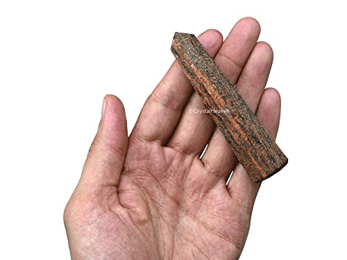 Image of Crystal Heaven Certified Unakite Tower Obelisk Point For Chakra,Healing And Balancing-Aaa Grade Original Certified Gemstone Agate For Reiki Meditation Yoga Spiritual(3-4 Inches)