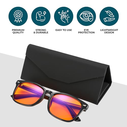 Image of Sleep ZM Blue Light Blocking & Light Sensitivity Glasses - 14 Lens Types for Comfort, Relaxation, Sleep & Relief
