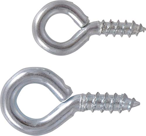 Image of Hillman 121104 Assorted Zinc Screw Eyes 16 Piece