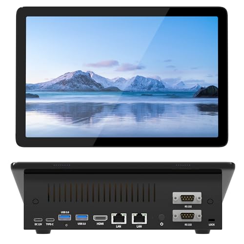HEIGAOLAPC Mini PC, Alder Lake N100 Win 11 (hasta 3,4 GHz), mini ordenador con 8 GB RAM, 128 GB ROM, soporte Dual R232 HDMI, pantalla 4K, WiFi 5, BT 5.2, USB 3.0 y Type-C