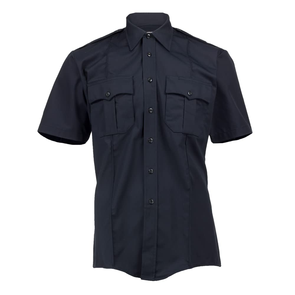 ElbecoMens, Navy Tek3 Short Sleeve Shirt