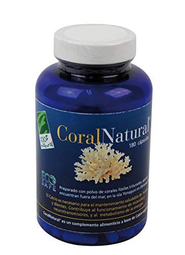 100% Natural Coral Natural Minerales - 180 Cápsulas