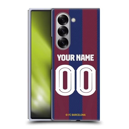 Coque Samsung Galaxy Z Fold6 personnalisée FC Barcelona protection rigide dos