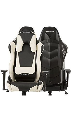 DX RACER - Siege Racing Led Shield Noir/Blanc