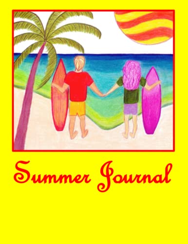 Summer Journal: Notebook size 8.5x11inches