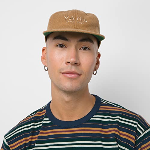 Vans Vans Men's Snapback Unstructured Hat, (Clark Vintage) Bone Brown, One Size