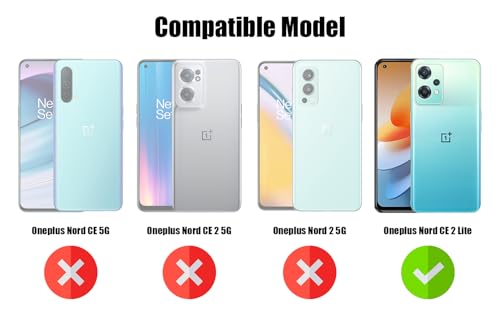 Image of Jkobi Shockproof Crystal-Clear Back Cover for OnePlus Nord CE 2 Lite (Anti Yellow Case | Drop & Camera Protection | Hard Polycarbonate)