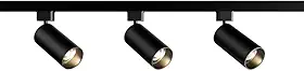 Trilho Eletrificado Com 3 Spots Led Articuláveis Elgin – 4.000K 12W IP20 Preto Bivolt