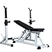 Panca con Manubri per Uso Domestico Tavola Supina Tavola Muscolare Addominale Multifunzione Casa Squat Cremagliera Panca Panca Pesi Sollevamento Pesi Attrezzature per Il Fitness
