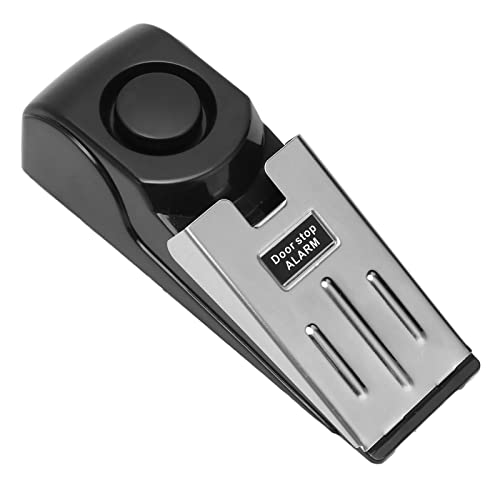 Türstopper, Sicherheitstürstopper mit Alarm 120 dB, Türstopper mit 3 Empfindlichkeitsstufen, Türstopper am Boden für Reisen, Wohnungen, Häuser