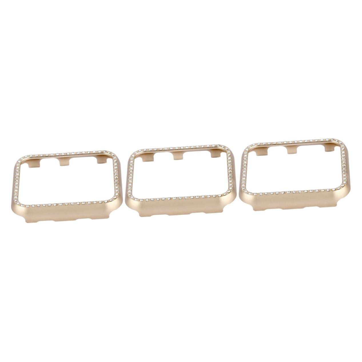 OSALADI 3pièces Coque De avec Strass pour Montre Connectée Bumper Résistant Aux Chocs Compatible avec Série