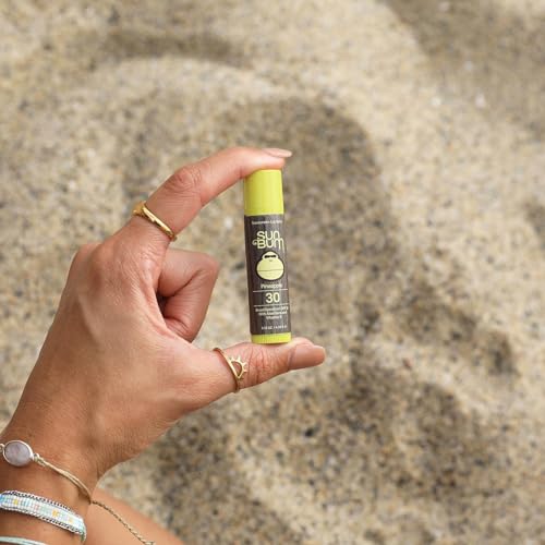 Image of Sun Bum SPF 30 Sunscreen Lip Balm | Pineapple Flavor | Pack of 2 | Vegan and Cruelty Free | With Aloe and Vitamin E