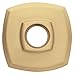 Baldwin 5158 Pair of Estate Rosettes for Privacy Functions, Satin Brass and Brown