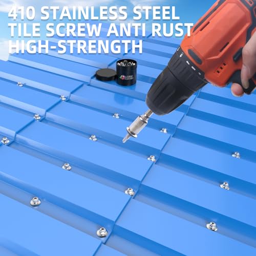 #14x1 Tornillo de acero inoxidable cabeza hexagonal 70pcs miniatura 3