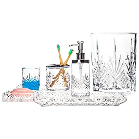Godinger Crystal Dublin Soap Dish Cover