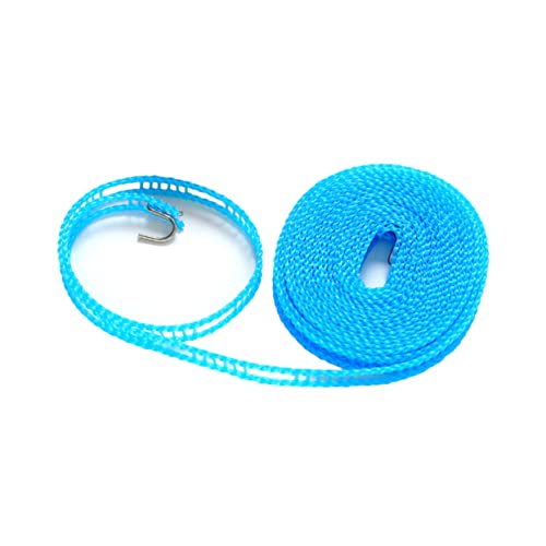 SOLUSTRE Portable Clothesline Antiskid Clothes Drying Rope for Travel Camping Outdoor Activities Lightweight Stretchable for Socks Light Clothes Hanging