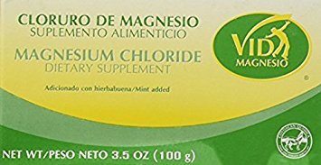 Magnesium Cloride Miracle Salt 3.5 Oz (100 grs) - Cloruro de Magnesio (Pack of 3) Magnesium Cloride Miracle Salt 3.5 Oz (100 grs) - Cloruro de Magnesio (Pack of 3)