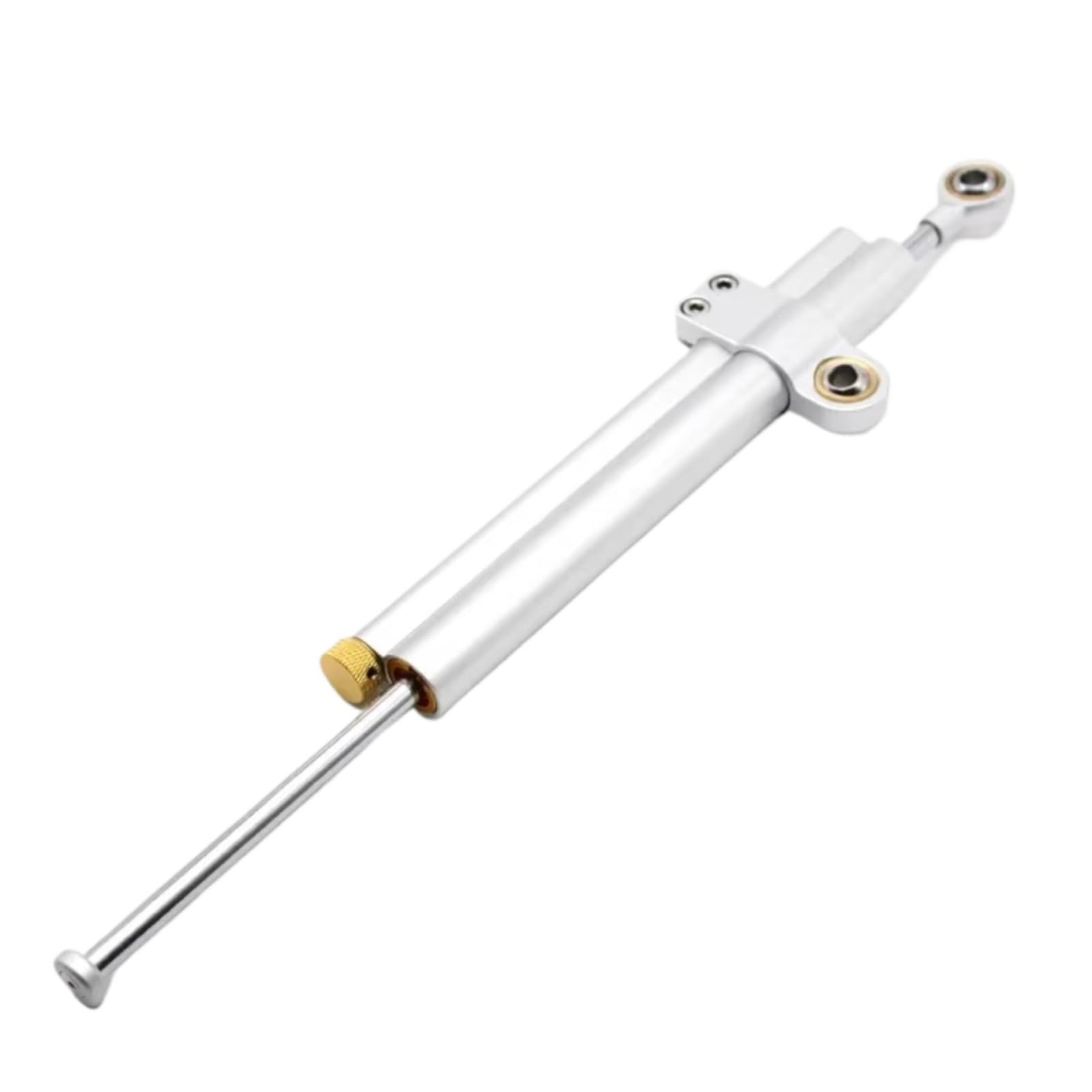 Amortiguador dirección Compatible con Yamaha para MT07 para MT09 para R6 para R3 Kit Piezas De Montaje Universal Ajustable para Amortiguador Dirección Motocicleta 375 Mm