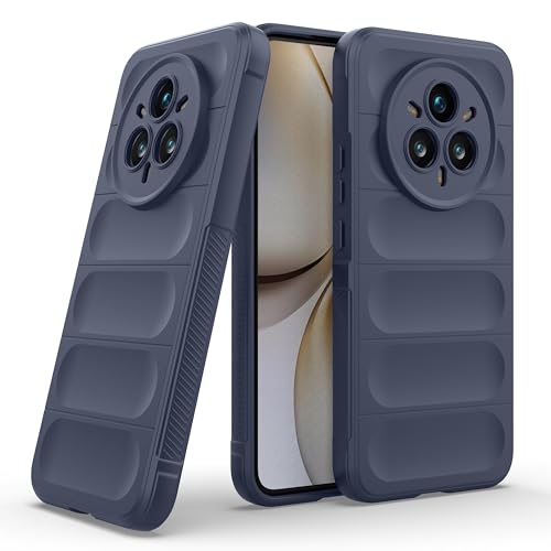 Image of amazon basics Back Case Cover for Realme 14 Pro Plus 5G | Compatible for Realme 14 Pro Plus 5G Back Case Cover | Liquid Silicon Magic with Camera Protection | Sapphire