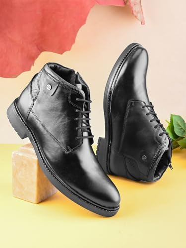 Image of Carlton London Men's Urban Explorer Lace-up Leather Boots