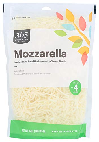 365 By Whole Foods Market, Mozzarella Shred, 16 Ounce #TOP6
