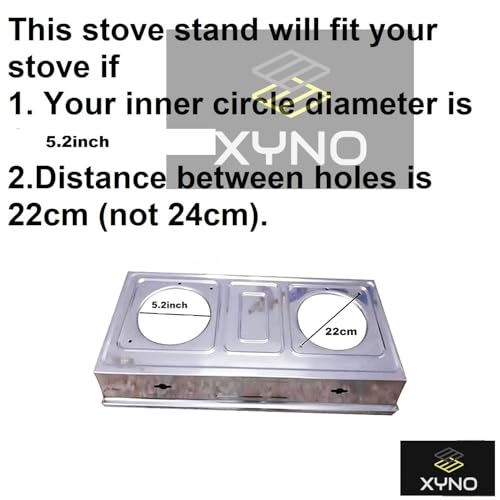 ZENITRAIN Store Zenitrain Stainless Steel Square Pan Support for LPG - Image 2