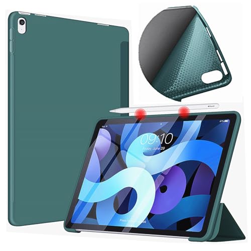 VAGHVEO Case for iPad 10th Generation Case 2022, Flexible Soft TPU Back Cover Shell