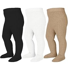 Black+khaki+ivory, 3 Pack