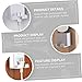 NUOBESTY 2pcs Wall-Mounted Socket Storage Racks Punch Mobile Charging Holders Phone Stands Easy Installation for Organizing Cables and Remote Controls