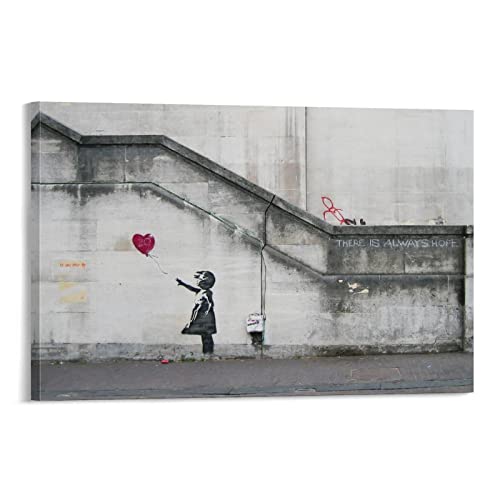 Banksy oNV[ y̎q ԂDz |X^[ oNV[ A[g|X^[ G |X^[  EH[A[g rO _CjO[ xbh[ Ǐ ǂ̊G08x12inch(20x30cm)