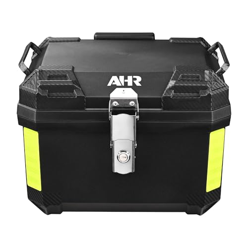 TOPURWAY 36L Motorcycle Tail Box Motorcycle Helmet Case Tail Box for Scooter...