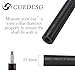 CUEDESG Carbon Fiber Pool Cue Stick Shaft 10.5mm/11.8mm/12.5mm,Low Deflection Pool Stick Shaft,Professional Cue Stick Shaft with Case(3/8-8 Teeth) (3/8-8_10.5mm)