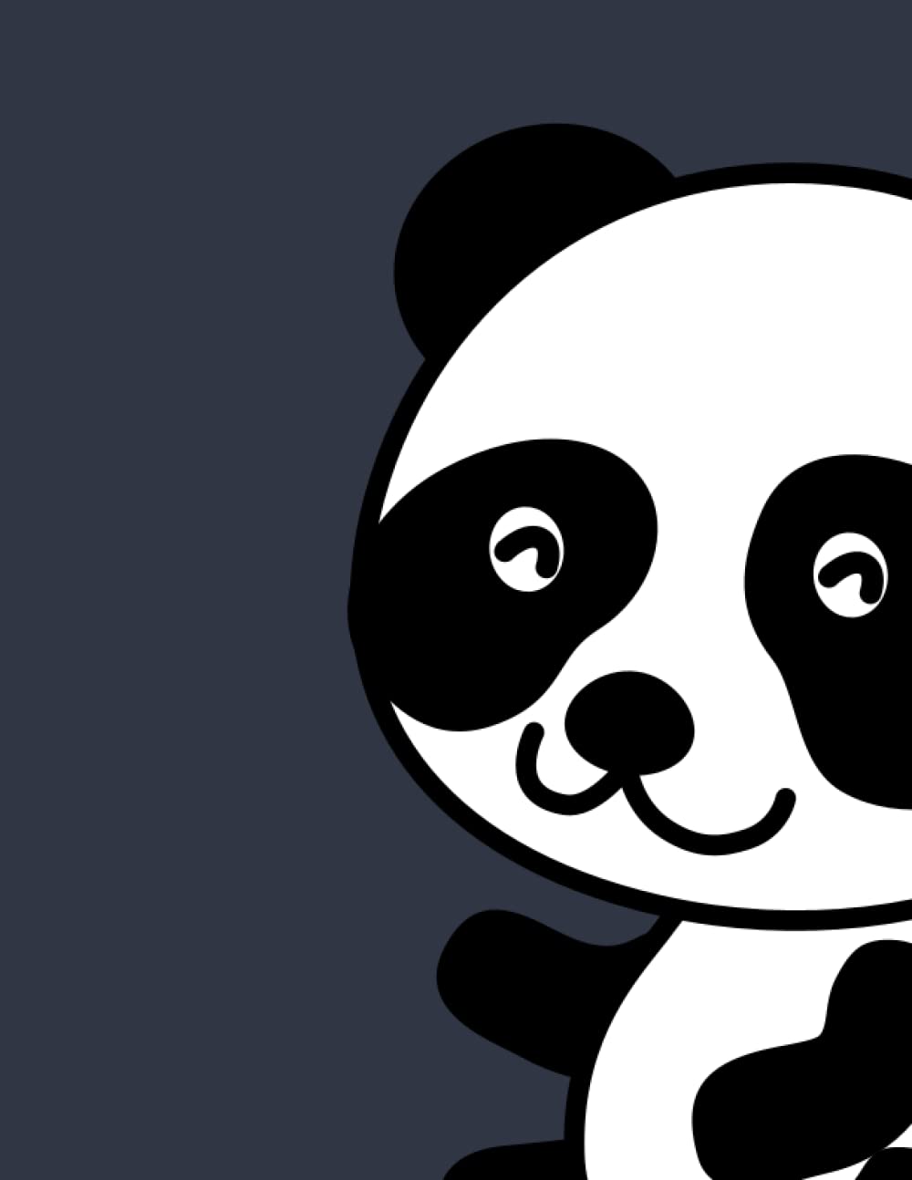 Sketch book: Cute panda cover (8.5 x 11) inches 110 pages, Blank Unlined Paper for Sketching, Drawing , Whiting , Journaling & Doodling (Extra large (8.5 x 11) inches)