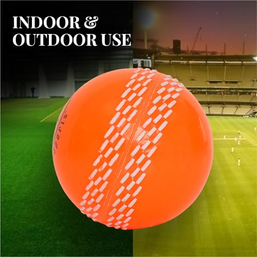 Mozi Sports Wind Cricket Balls - Indoor & Outdoor Soft Training Cricket Balls for Skills Coaching Practice - Image 5