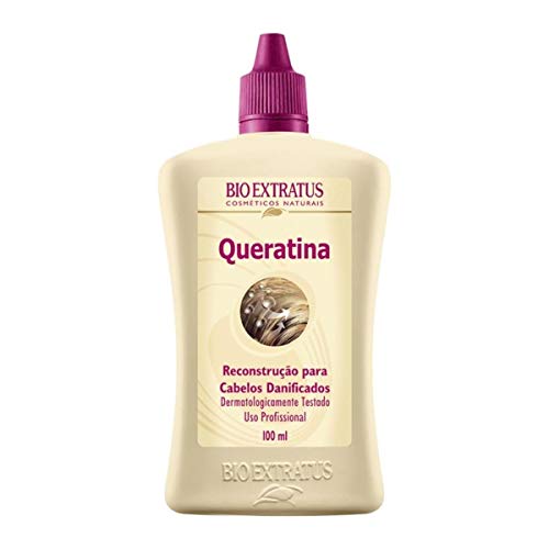 Bio Extratus Queratina 100ml Reconstrução Para Cabelos Danificados
